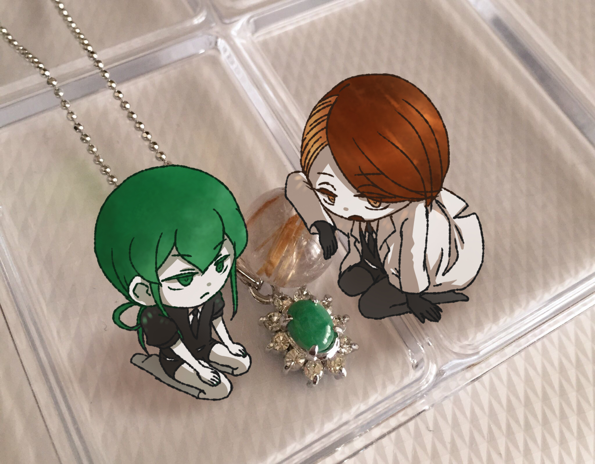 宝石之国 医议 露琪尔 金红石 翡翠 议长