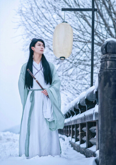 古风真人画
