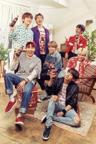 防弹少年团bts 可口可乐代言
