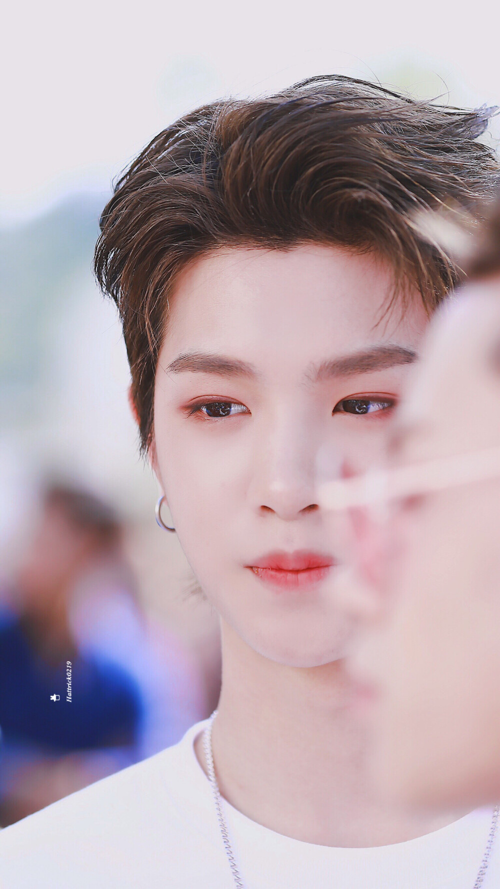 ninepercent黄明昊justin "你眼睛里面好像藏着星星.