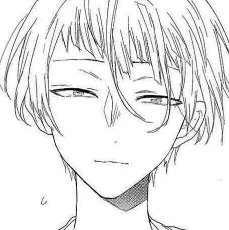黑白漫画截图男生头像