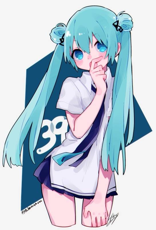 初音未来『』画师:椿つばる