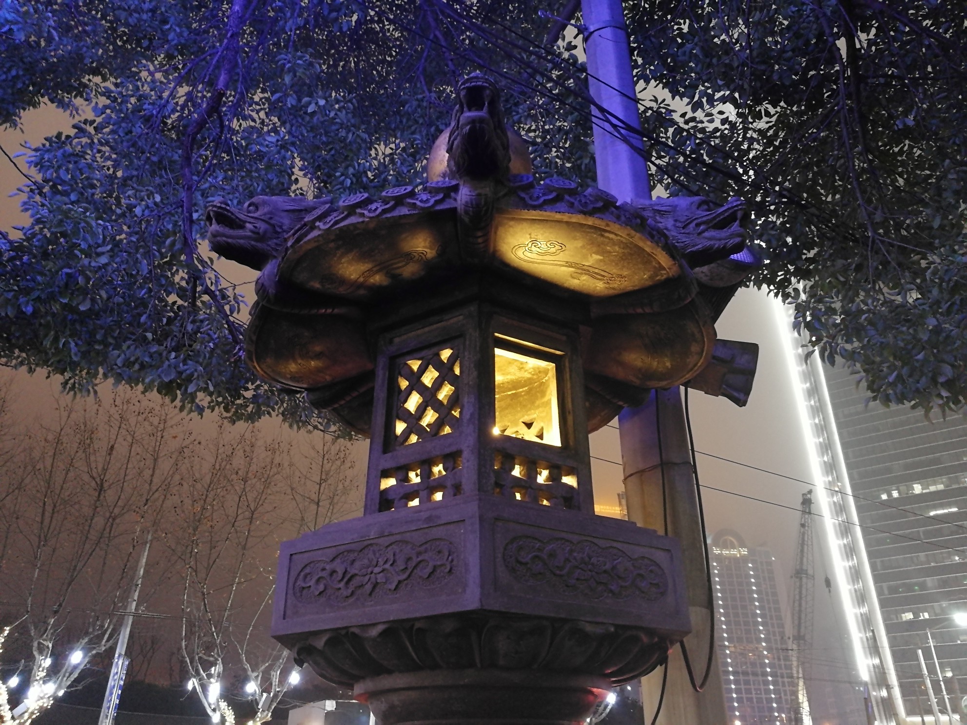 上海～静安寺前的灯