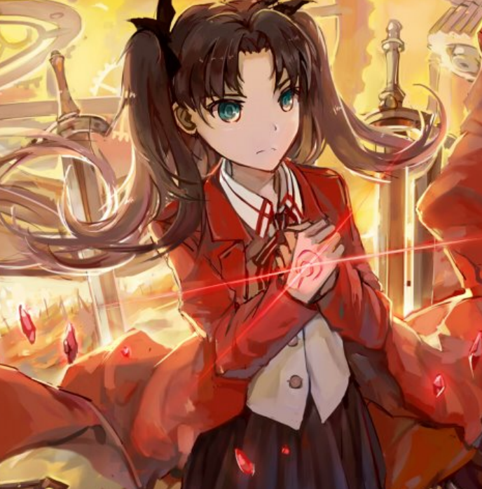 fate stay night 远坂凛头像