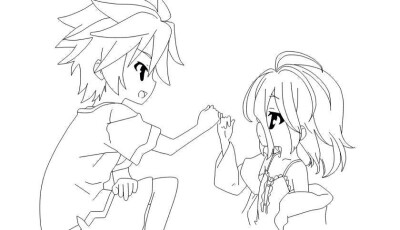 游戏人生 橡皮章素材