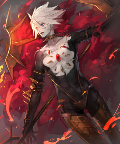 fate/grand order 小太阳 迦尔纳 绘师:らぐ(pixiv id=5080953)本作品