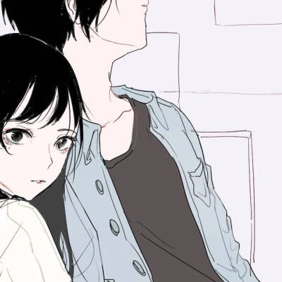 动漫情侣头像(-) by子妤糖