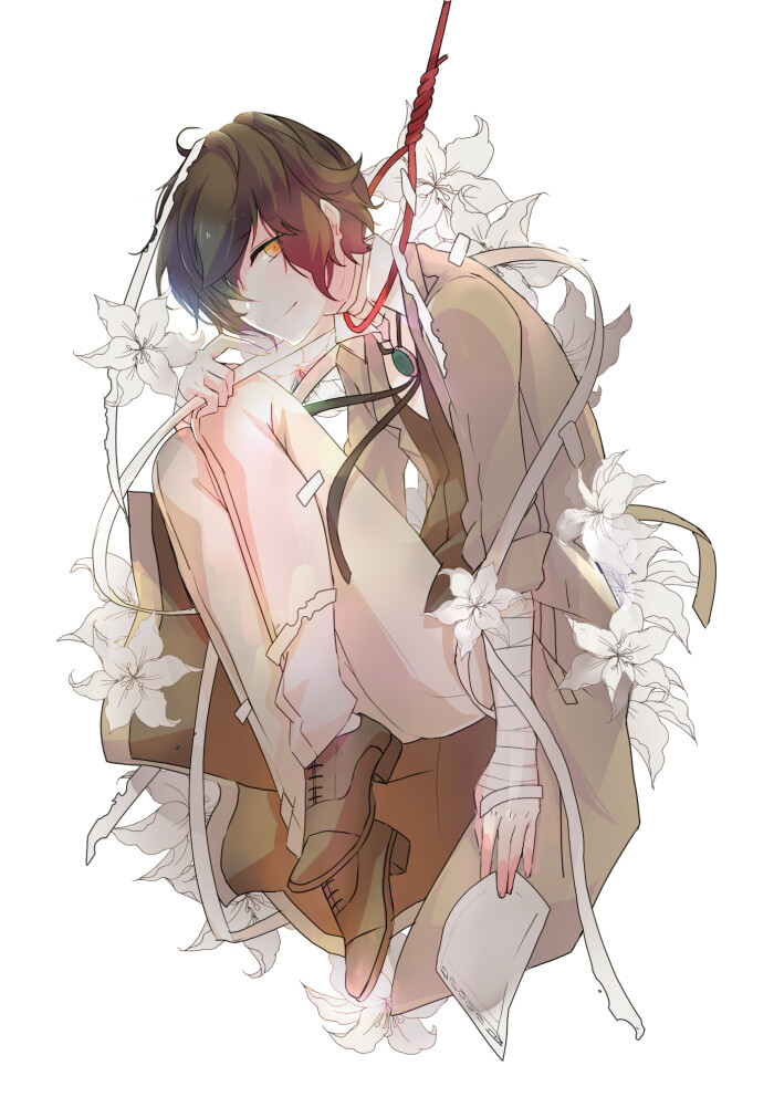 tags: fanart, pixiv, fanart from pixiv, bungou stray dogs, dazai