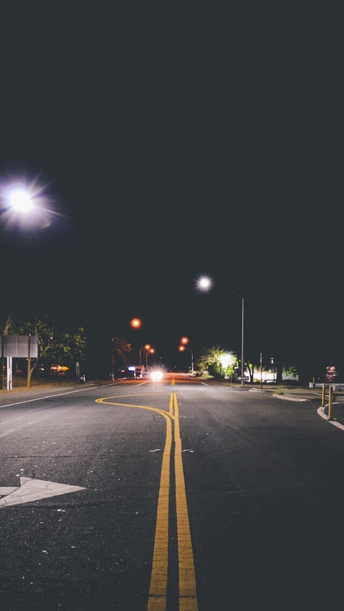 夜晚街边背景图图片