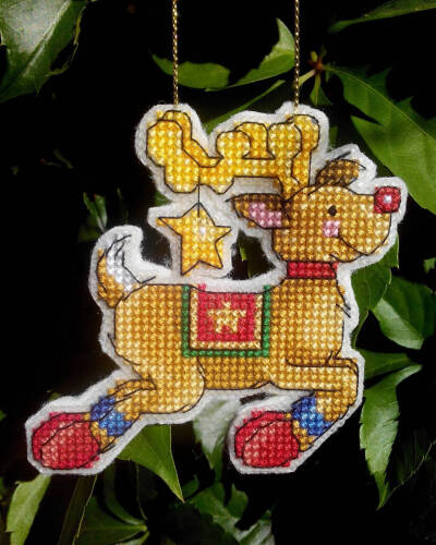 十字绣图案 恐龙