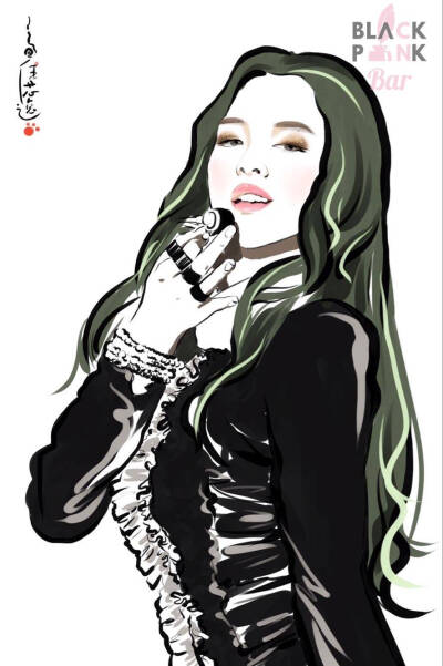 jennie漫画壁纸图片