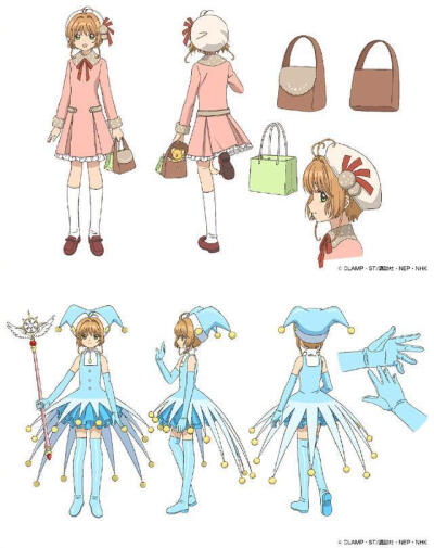 小樱战斗服日常服