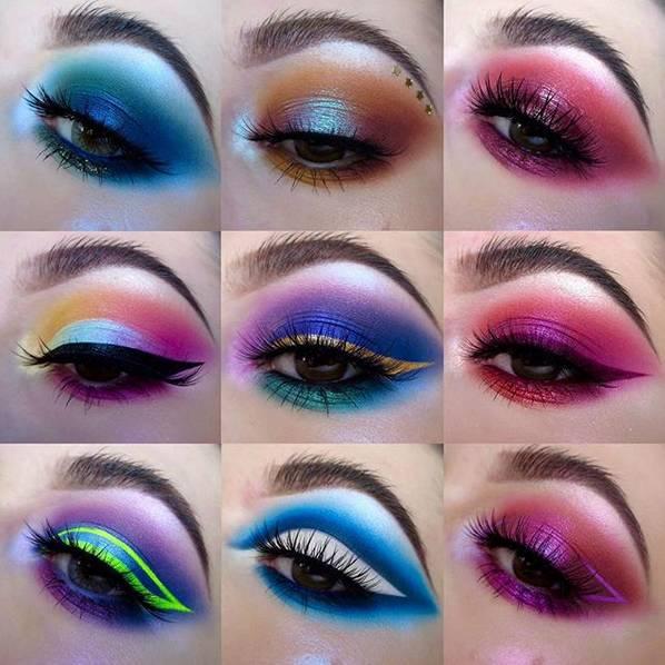 欧美眼妆浓妆酷