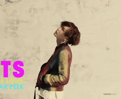 防弹少年团 love yourself转tear fake love预告gif