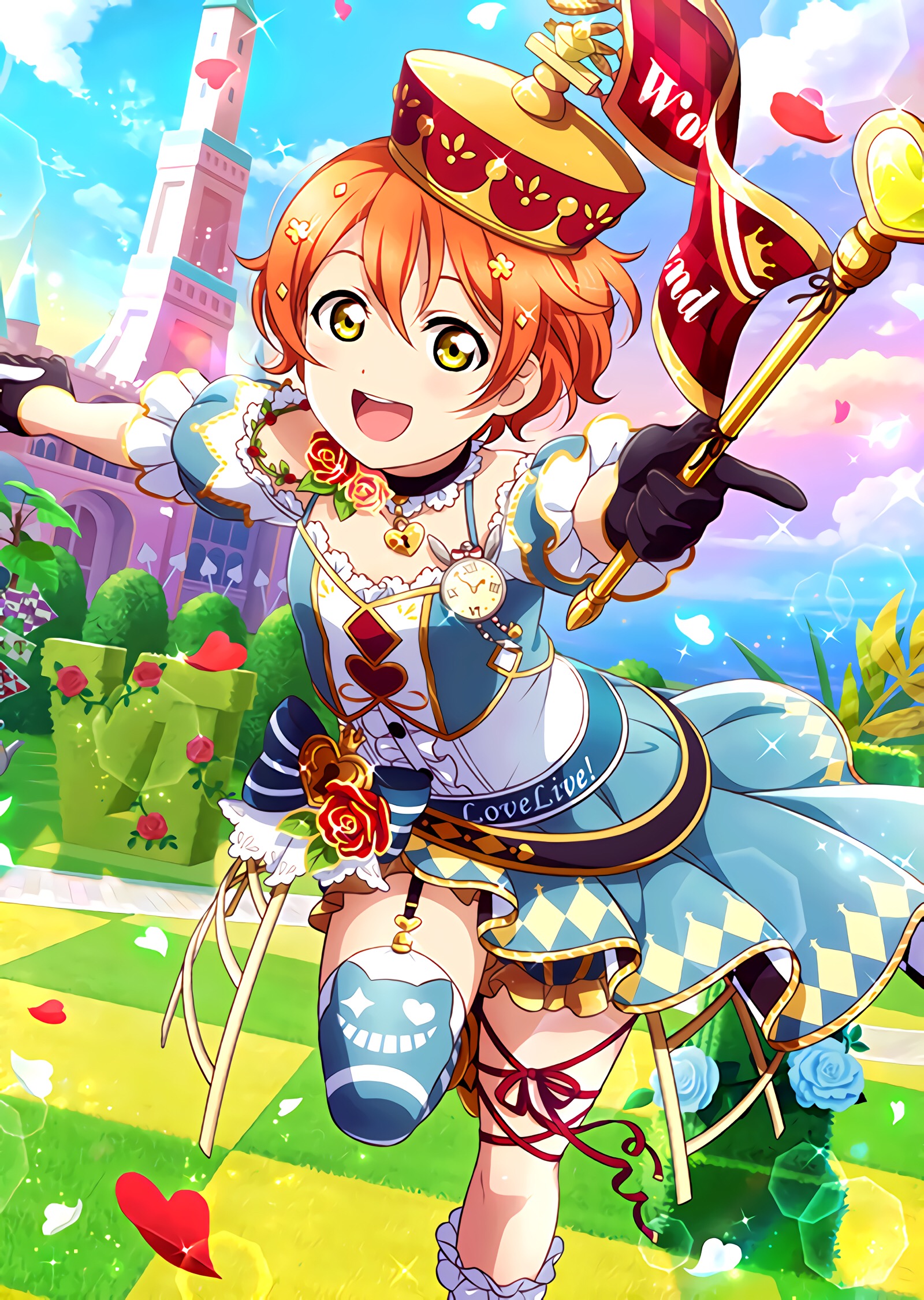 lovelive卡牌去框!爱丽丝仙境篇 星空凛 觉醒