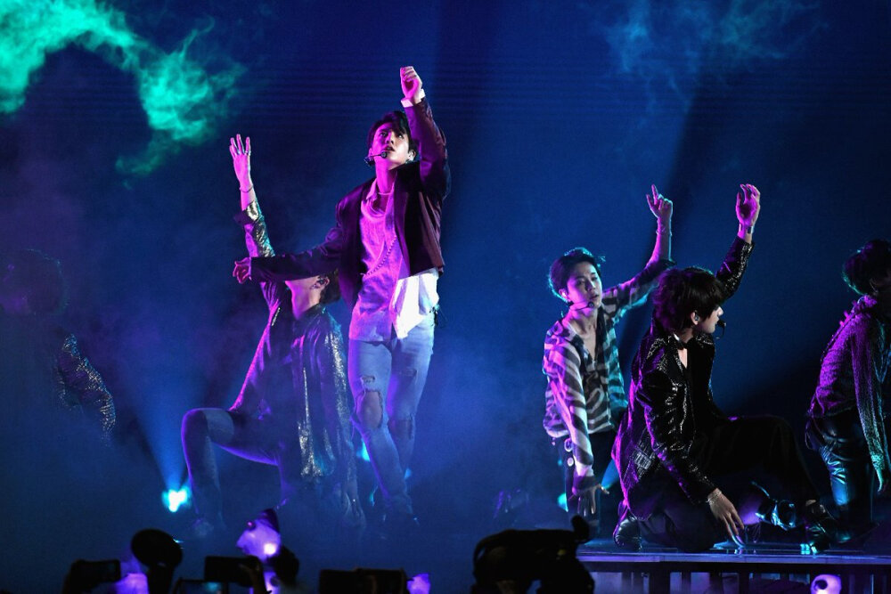 bts 防弹少年团 20180521 bbmas《fake love》