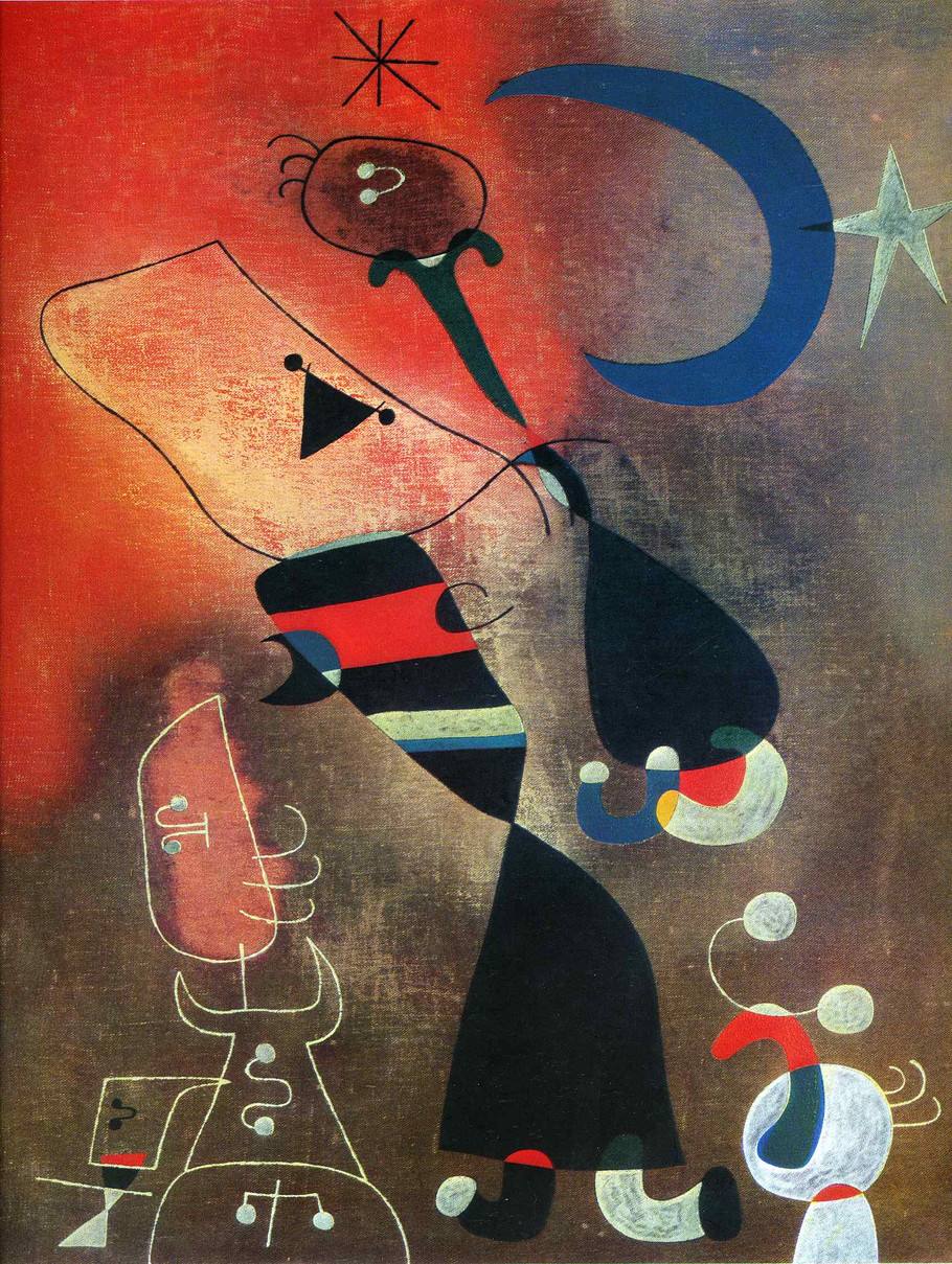 胡安·米罗(joan miró,1893年4月20日—1983年12月25日),西班牙画家