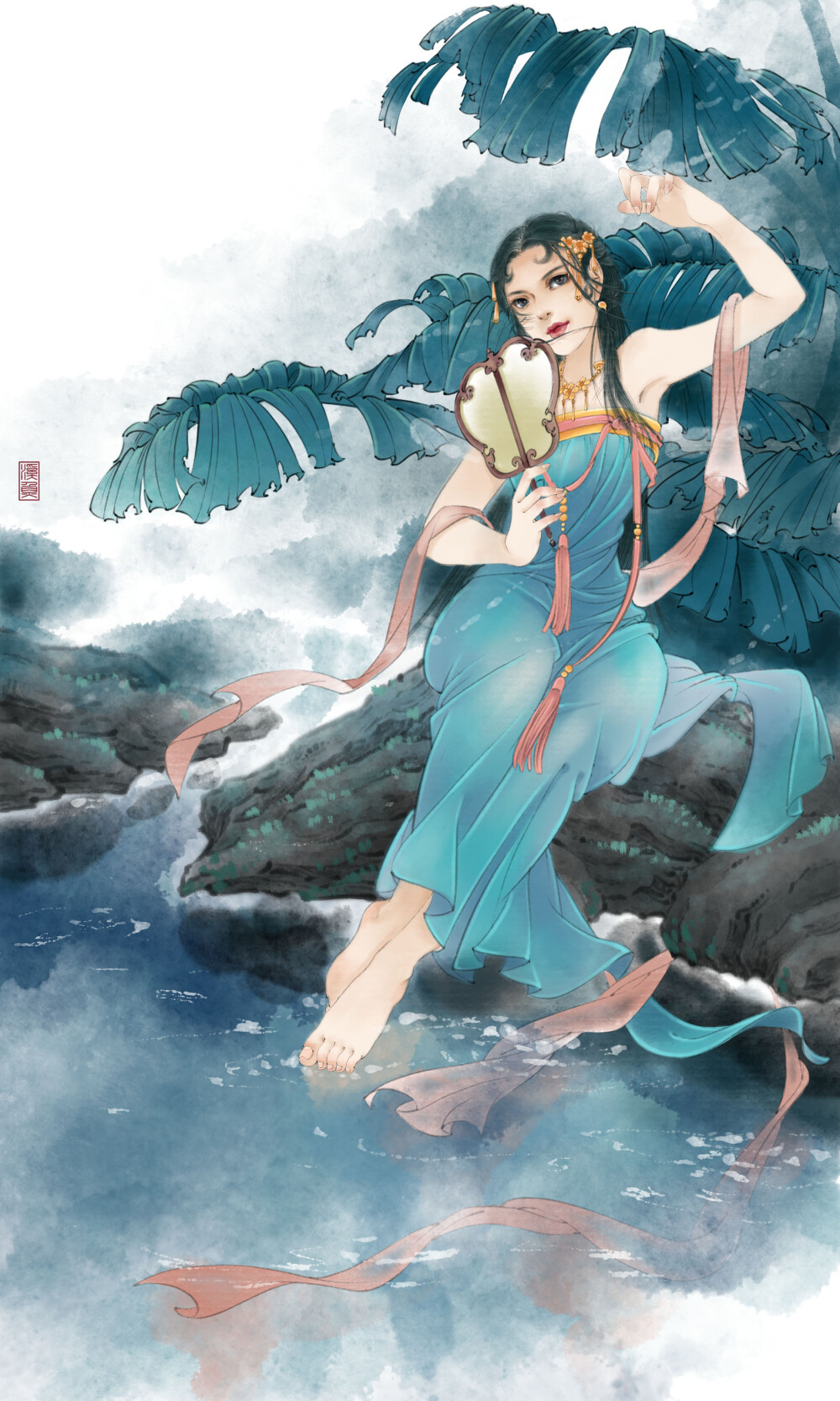 (古风美人)绘师:tomatoata