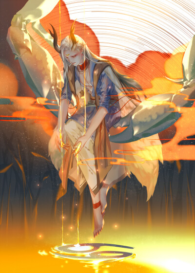 一目连~ 绘师:椰汁汁