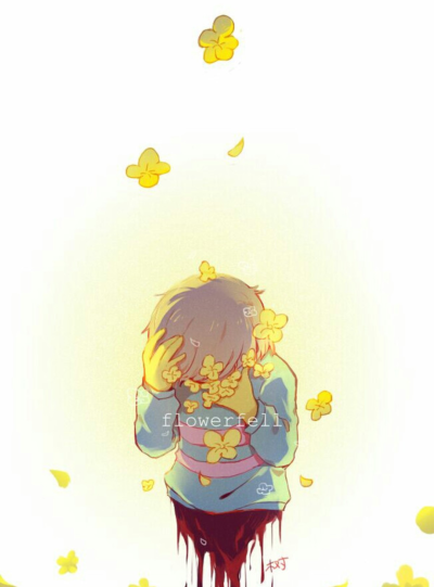 frisk和Flower开车图,sans和chara不可描述图 frisk