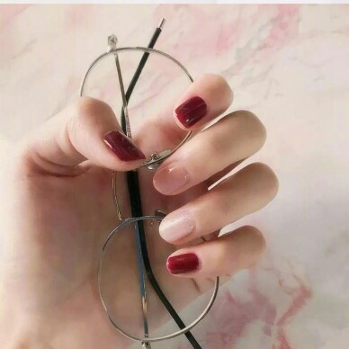 小指甲适合的美甲