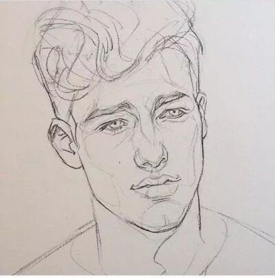 素描qq头像