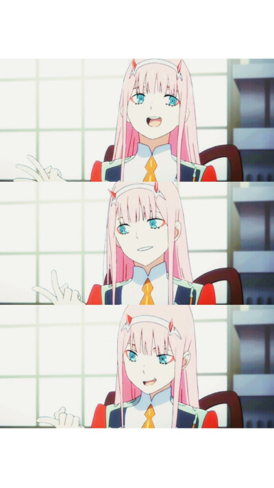 darling in the franxx 02zero two 自制拼接壁纸呐 要不要做我的