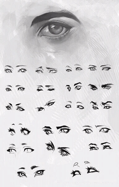 人脸素描画法6步骤图片
