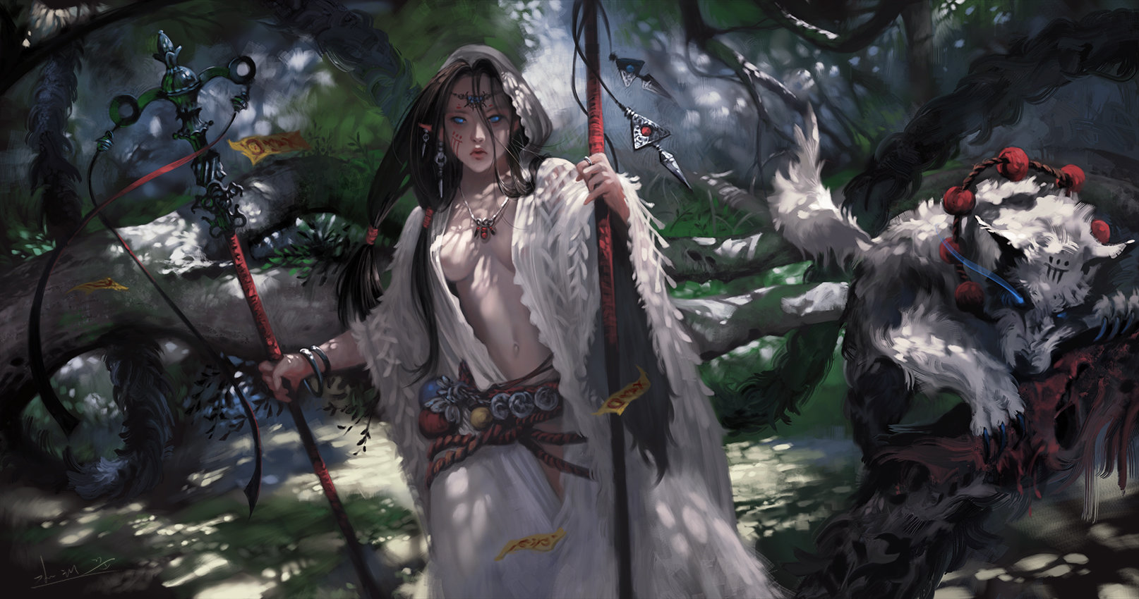 韩国画师taejune kim的一组作品.