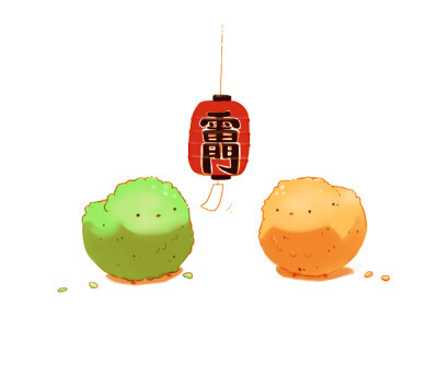 小鸡仔 食物拟人