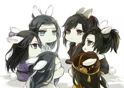 魔道祖师,蓝忘机,魏无羡,晓星尘,薛洋,江澄,金光瑶