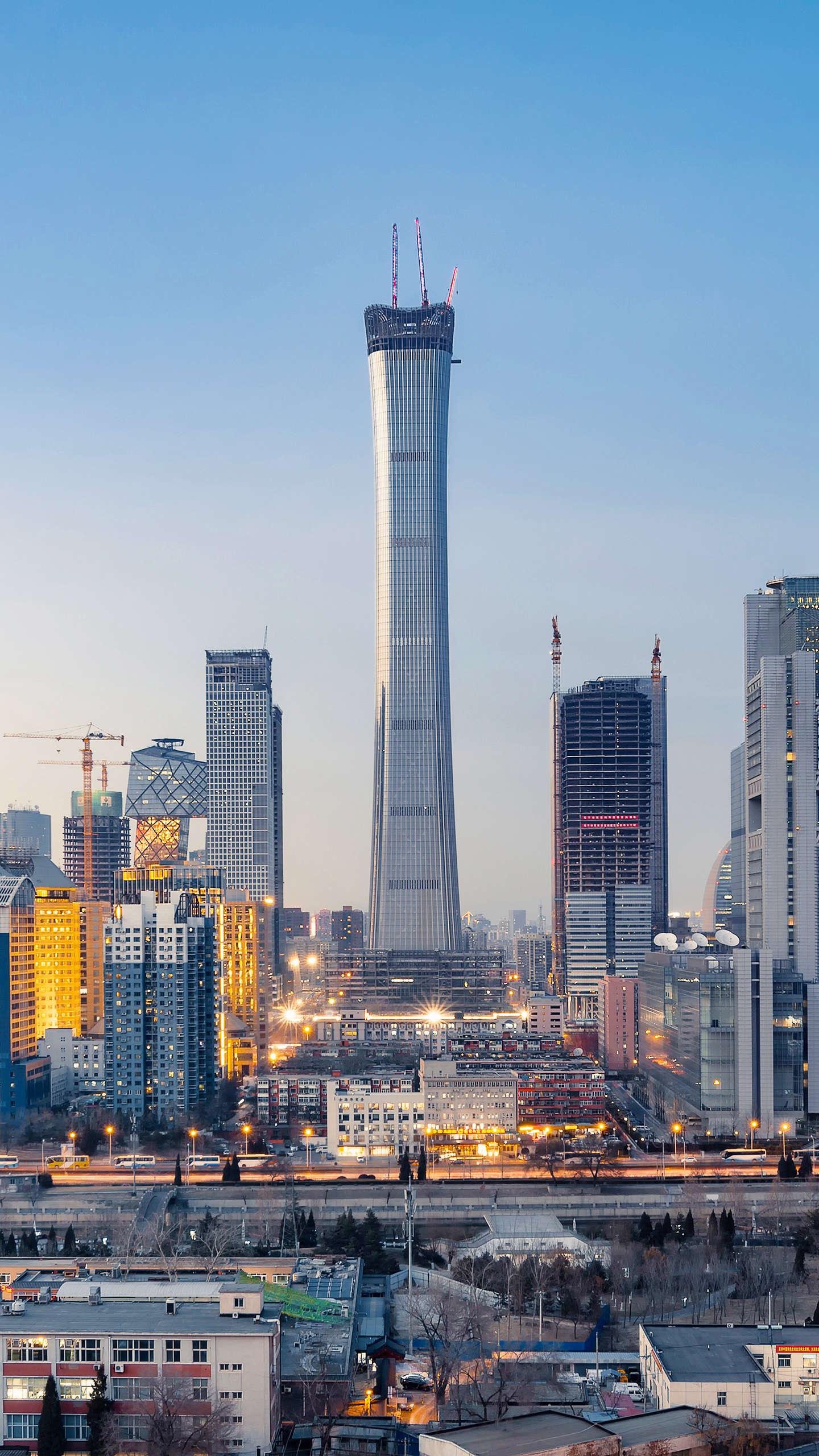 作为首都第一高楼和地标建筑,中国尊预计2018年10月全面竣工壹刻传媒