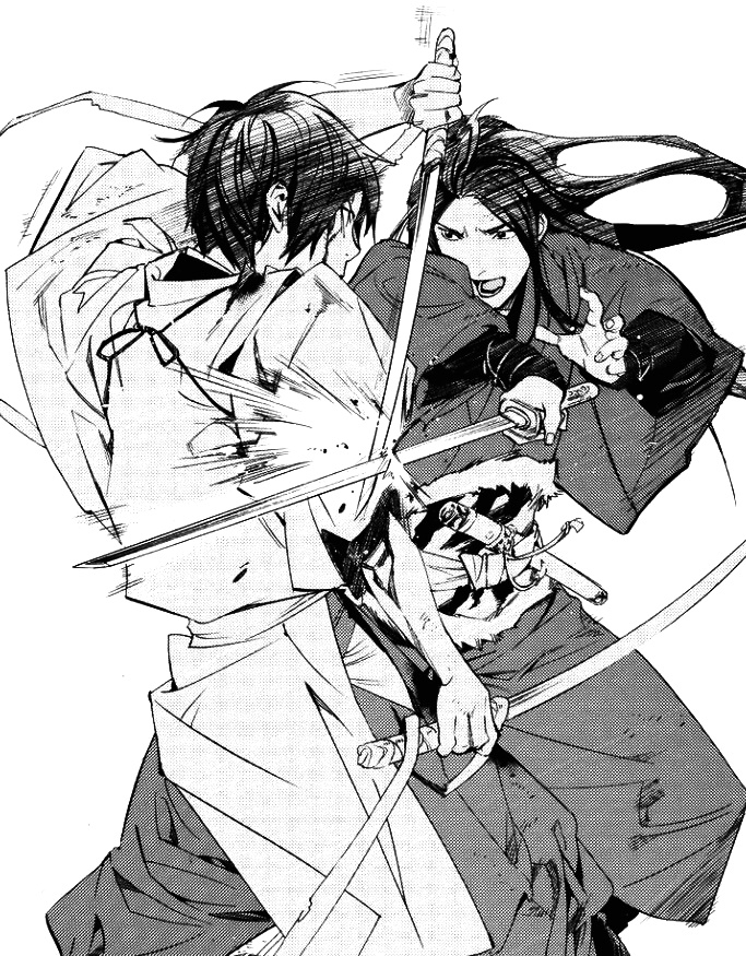 野良神,黑白,漫画,夜斗,神明,打斗,雷神