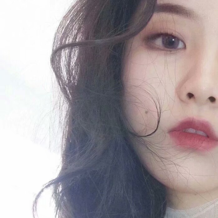 女生真人动漫头像 侵删