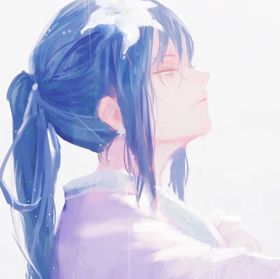 手绘女生头像动漫唯美可爱