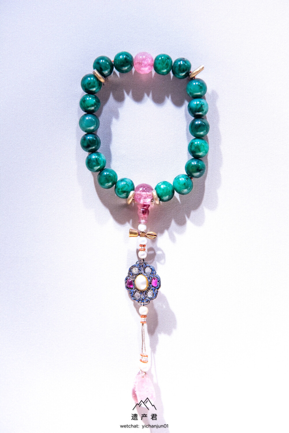 【故宫博物院藏· 清代翠手串 】