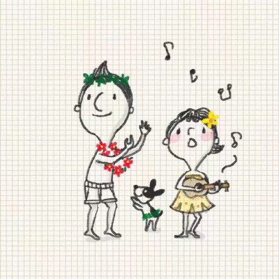 开心点,别担心,微笑就好