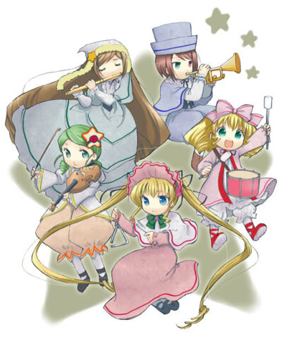 rozen maiden [水银灯/金糸雀/翠星石/苍星石/真红/雏莓]