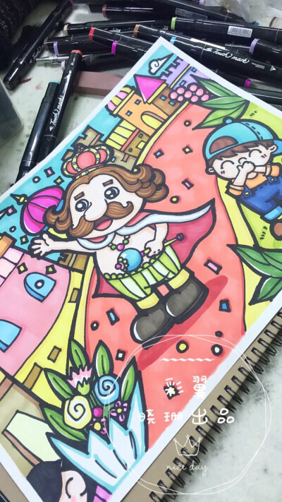 范画(童话)皇帝的新衣