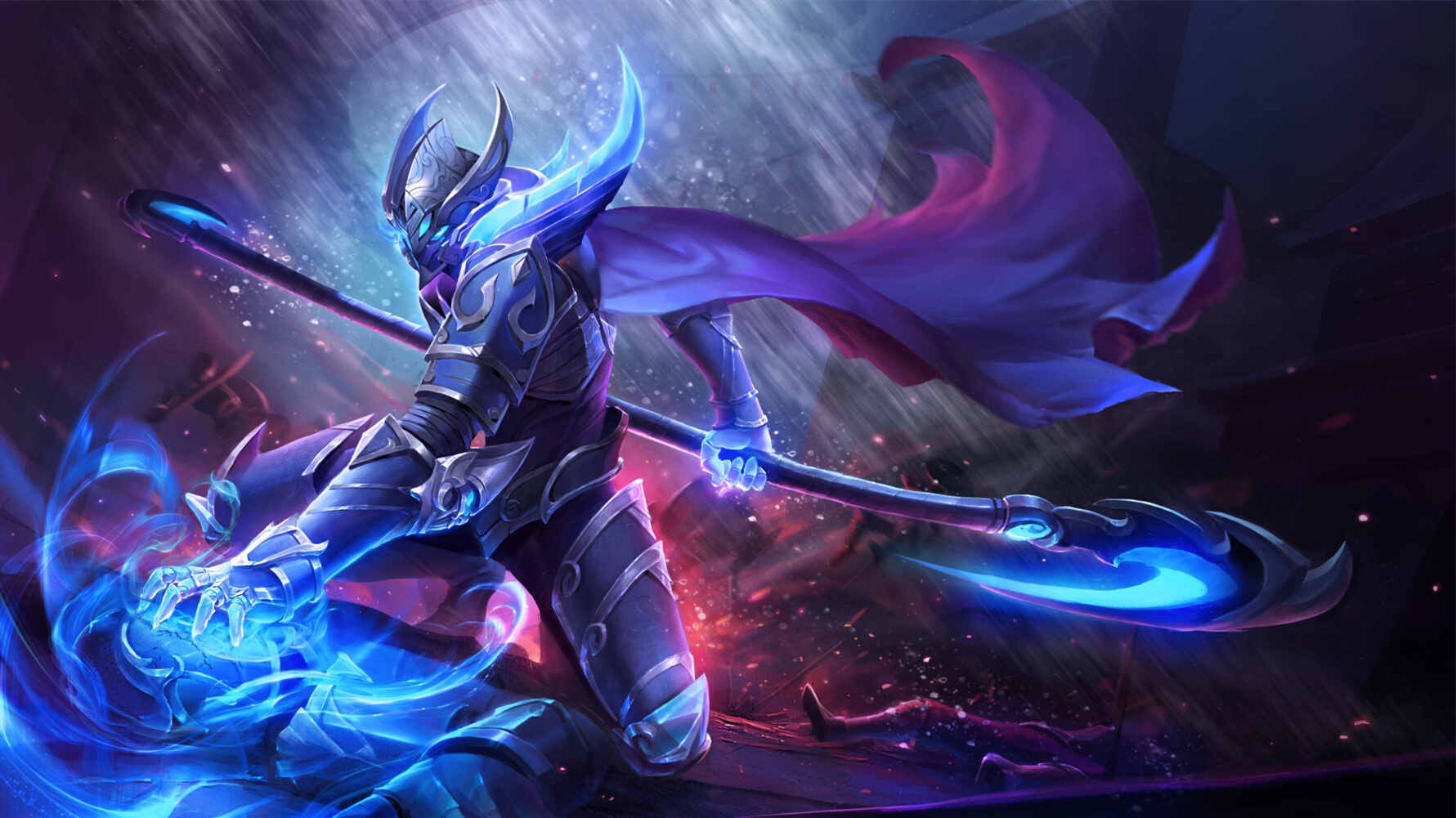 王者荣耀-白起游戏原画