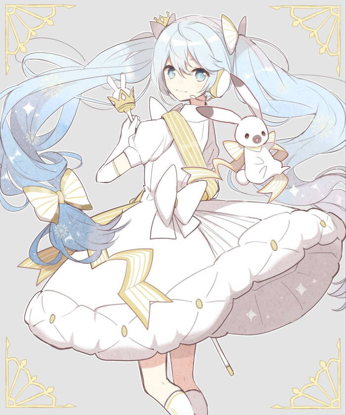 2019雪miku候选6号 雪未来 雪初音 雪ミク