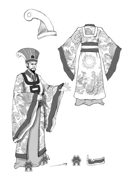 宋朝服饰宋代的服装,其服色,服式多承袭唐代.