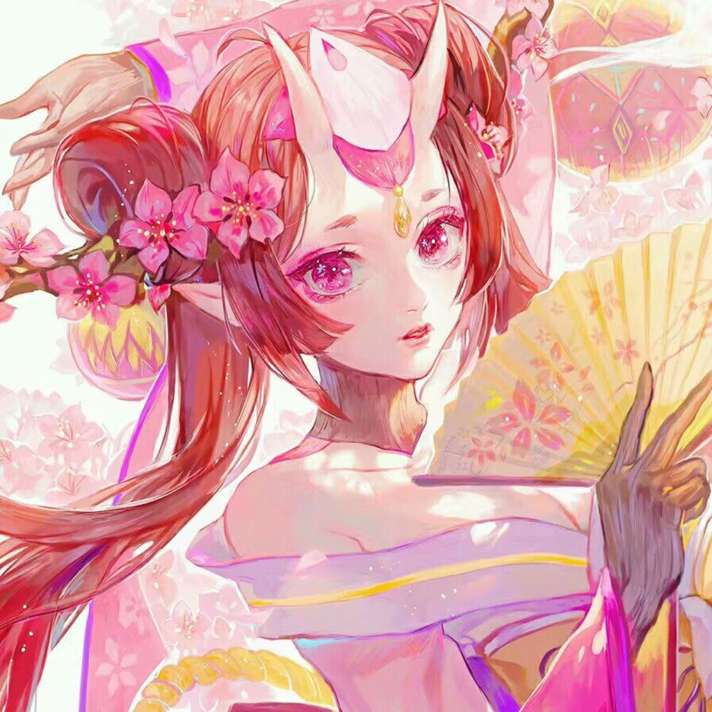 阴阳师头像桃花妖图片