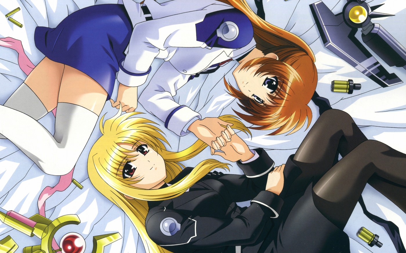 魔法少女奈叶strikers[高町奈叶/菲特·t·哈 堆糖,美图壁纸兴趣