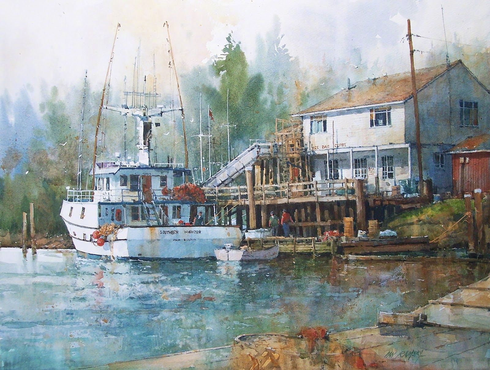 英国水彩画家 ian ramsay 绘画作品 | ianramsay.blogspot.com