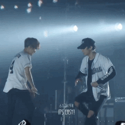 灿白 朴灿烈 边伯贤 exo 动图 gif