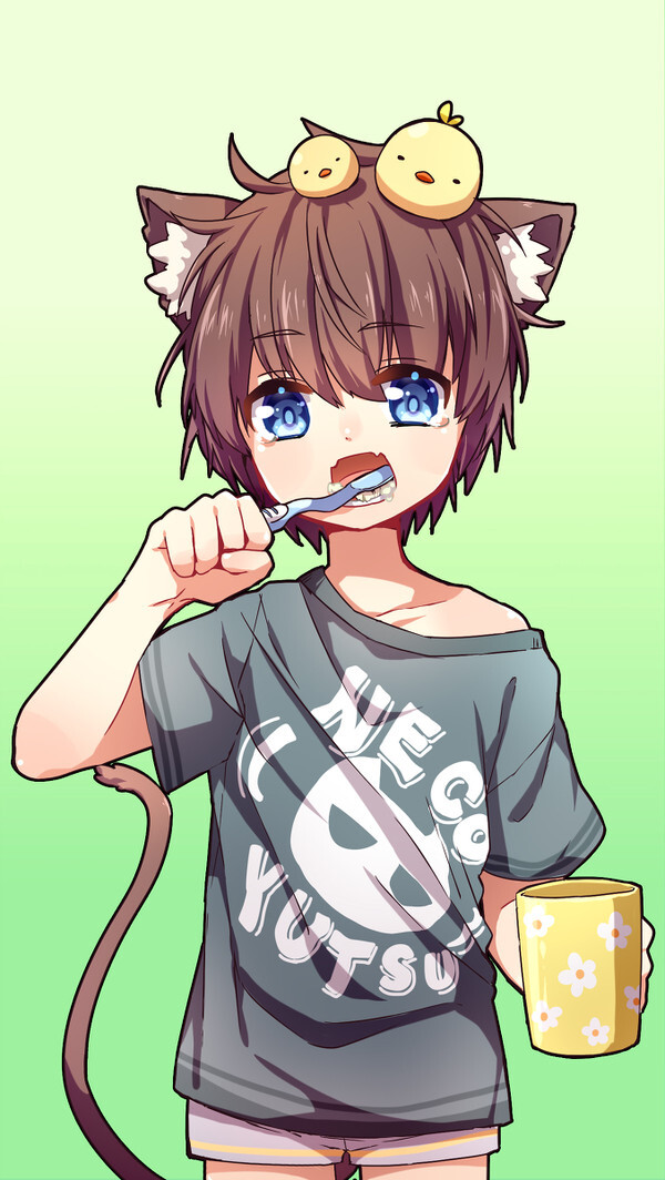 都是一个系列的猫耳少年