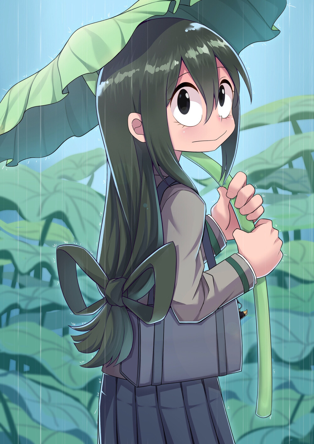 蛙吹梅雨舌头受伤图片