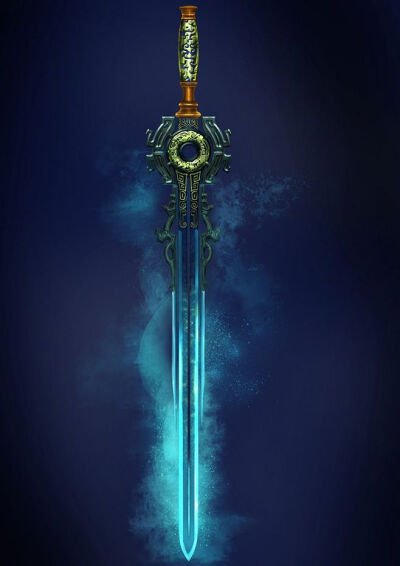幻城噬神剑模型图片