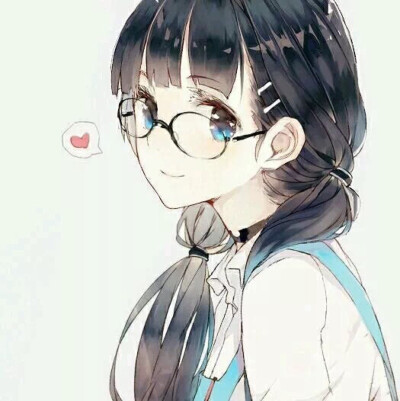 动漫女朴素
